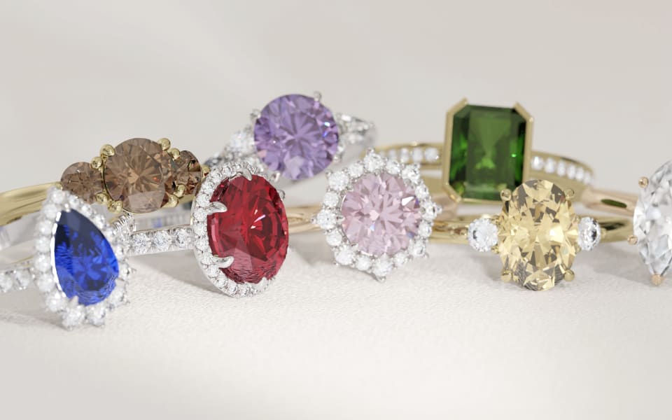 Lab Grown Diamonds Colours and their meanings Four Words